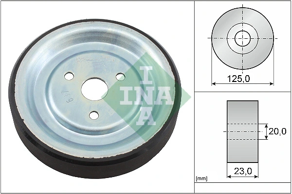 Deflection Pulley/Guide Pulley, V-belt